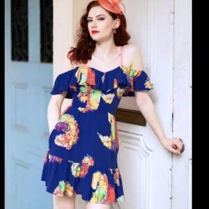 Trashy diva showgirl Hollywood dress